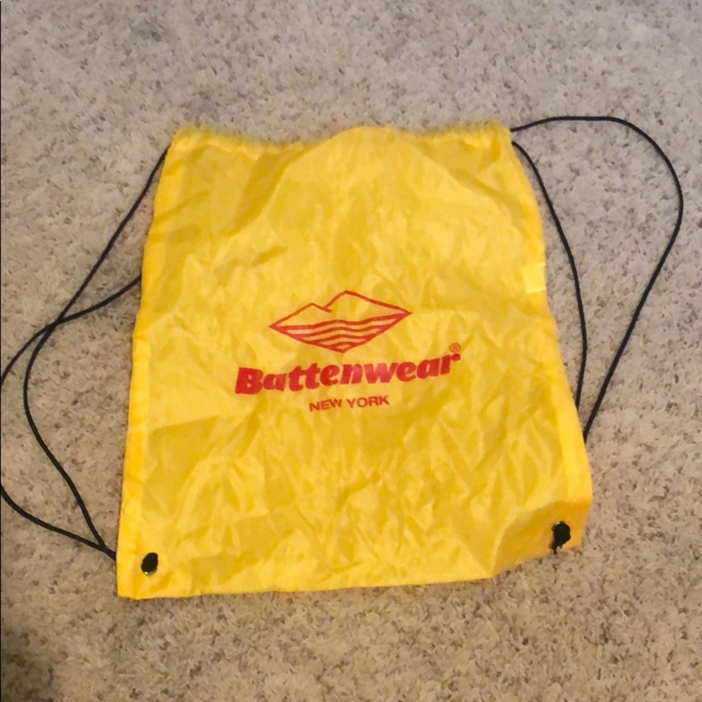 Brand New yellow battenwear sling bag